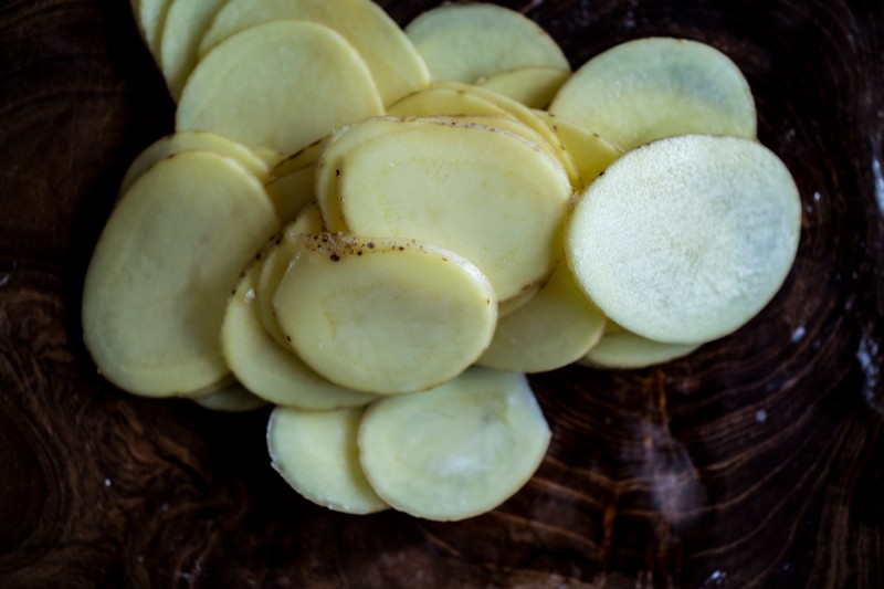 Šalvějové brambory z jedné pánve